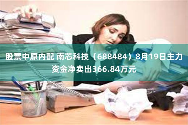 股票中原内配 南芯科技（688484）8月19日主力资金