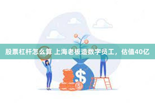 股票杠杆怎么算 上海老板造数字员工，估值40亿