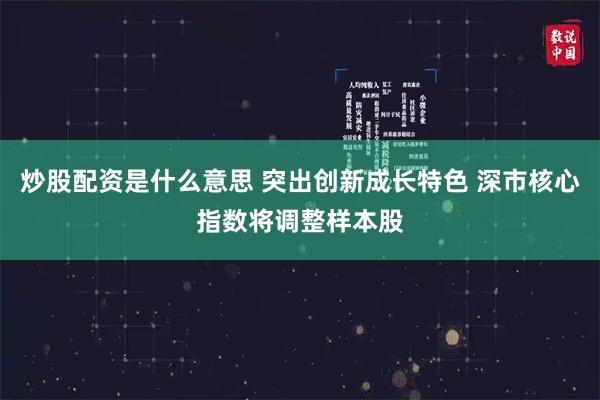 炒股配资是什么意思 突出创新成长特色 深市核心指数将调整样本股